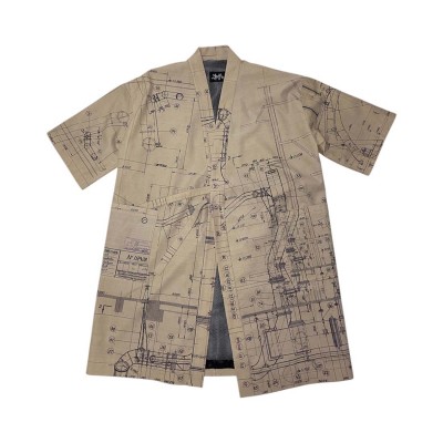 Кімоно Disorder «Місце спротиву / Азовсталь» пісочне довге