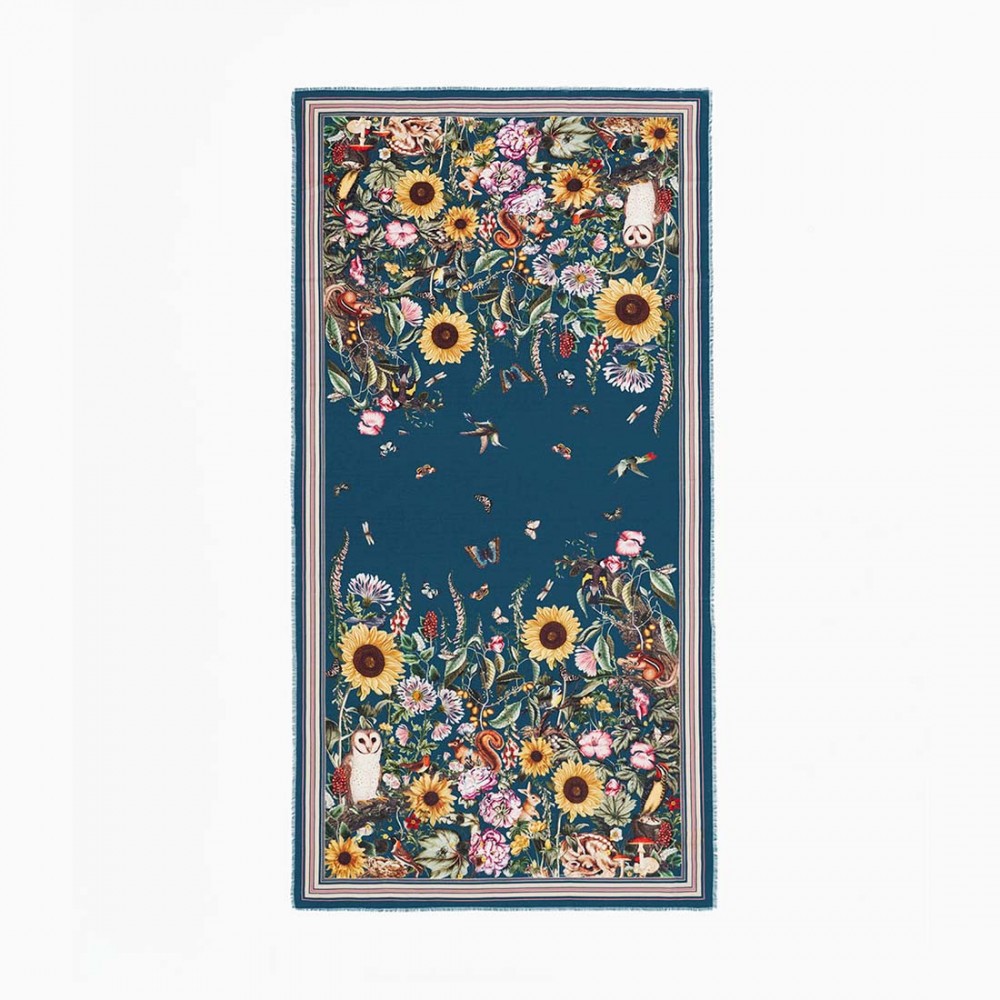 Хустка Fable England «Ботаніка», 90x200 см Хустка Fable England «Ботаніка», 90x200 см