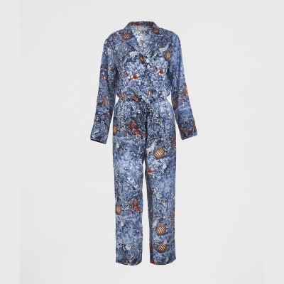 Піжама Fable Nocturnal Garden Pyjama Blue