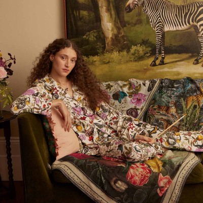 Піжама Fable England 'Floral Engravings'