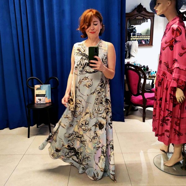 Сукня Klements Patti з принтом Fantasia Raincloud 