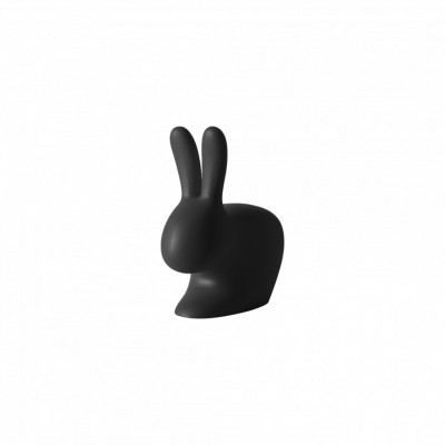 Стопер для дверей Qeeboo 'Rabbit XS' чорний (НА ЗАМОВЛЕННЯ) 