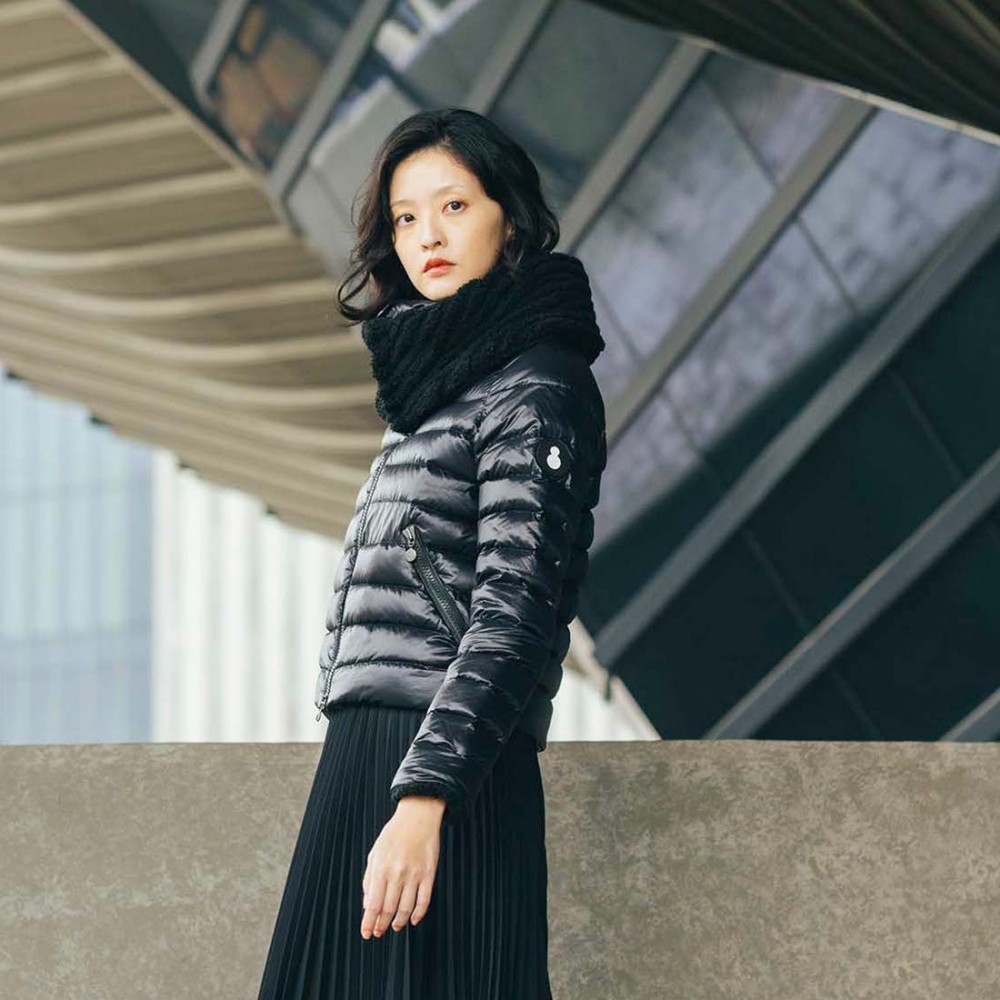 Пуховик Snowman New York Leah чорний Пуховик Snowman New York Leah чорний