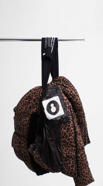 Пуховик Snowman New York Original 882 леопардовий Пуховик Snowman New York Original 882 леопардовий