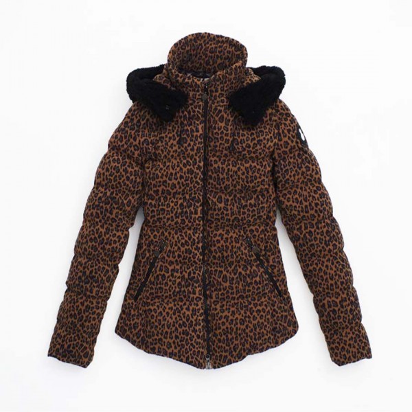 Пуховик Snowman New York Original 882 леопардовий Пуховик Snowman New York Original 882 леопардовий