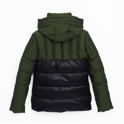 Пуховик Snowman New York Vivian оливковий