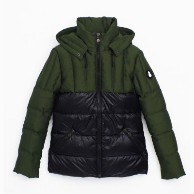 Пуховик Snowman New York Vivian оливковий