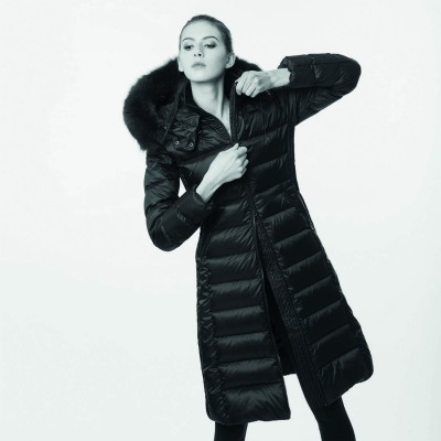 Пухове пальто Snowman New York Original 883 чорне