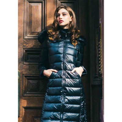 Пухове пальто Snowman New York Original 883 чорне