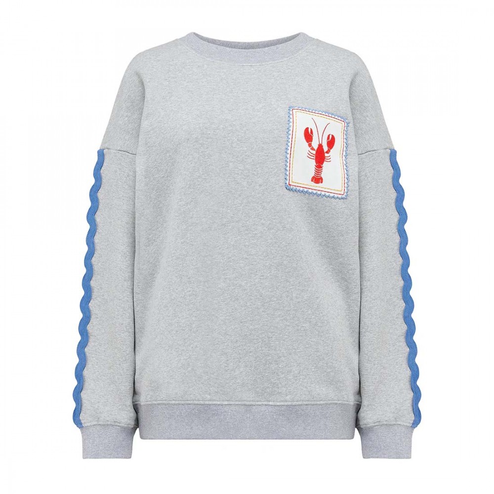 Світшот Sugarhill Brighton Eadie з лобстером Світшот Sugarhill Brighton Eadie з лобстером