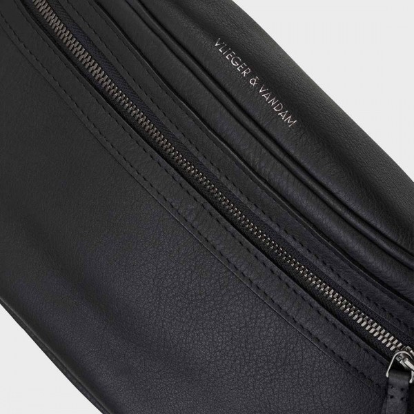 Поясна сумка Vlieger & Vandam антрацитова Поясна сумка Vlieger & Vandam антрацитова