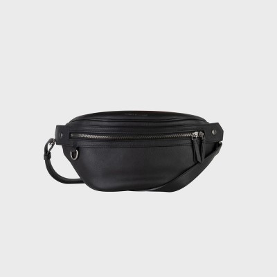 Поясна сумка Vlieger & Vandam антрацитова