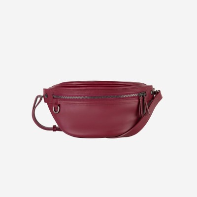 Поясна сумка Vlieger & Vandam вишнева