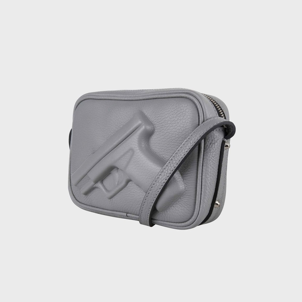 Сумка Vlieger & Vandam 'Camera Bag Gun' серая - Фото 2