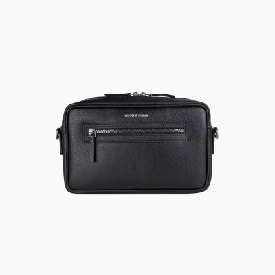 Сумка Vlieger & Vandam 'Messenger' з ножем чорна