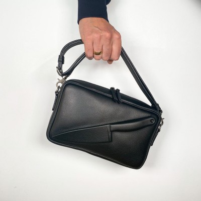 Сумка Vlieger & Vandam 'Messenger' з ножем чорна (ЗАМОВЛЕННЯ) 