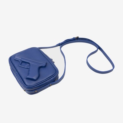 Сумка Vlieger & Vandam 'Camera Bag Gun' синя
